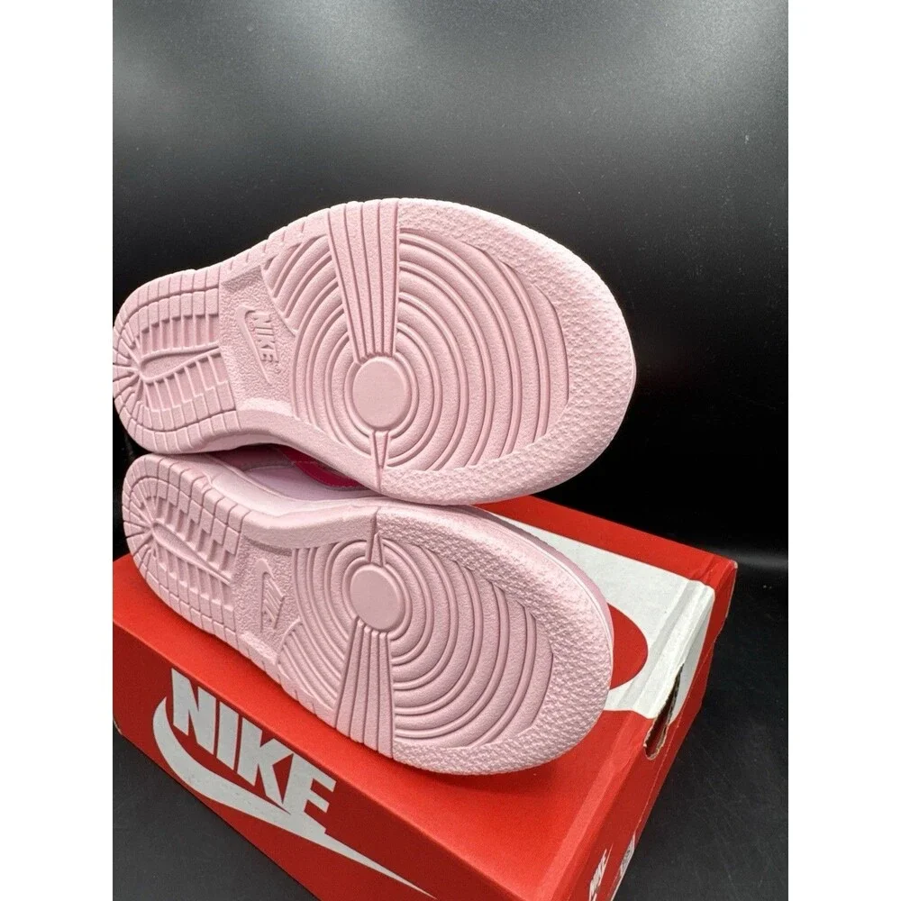 Nike Dunk Low PS 'Triple Pink' Toddler Size 13.5c NEW